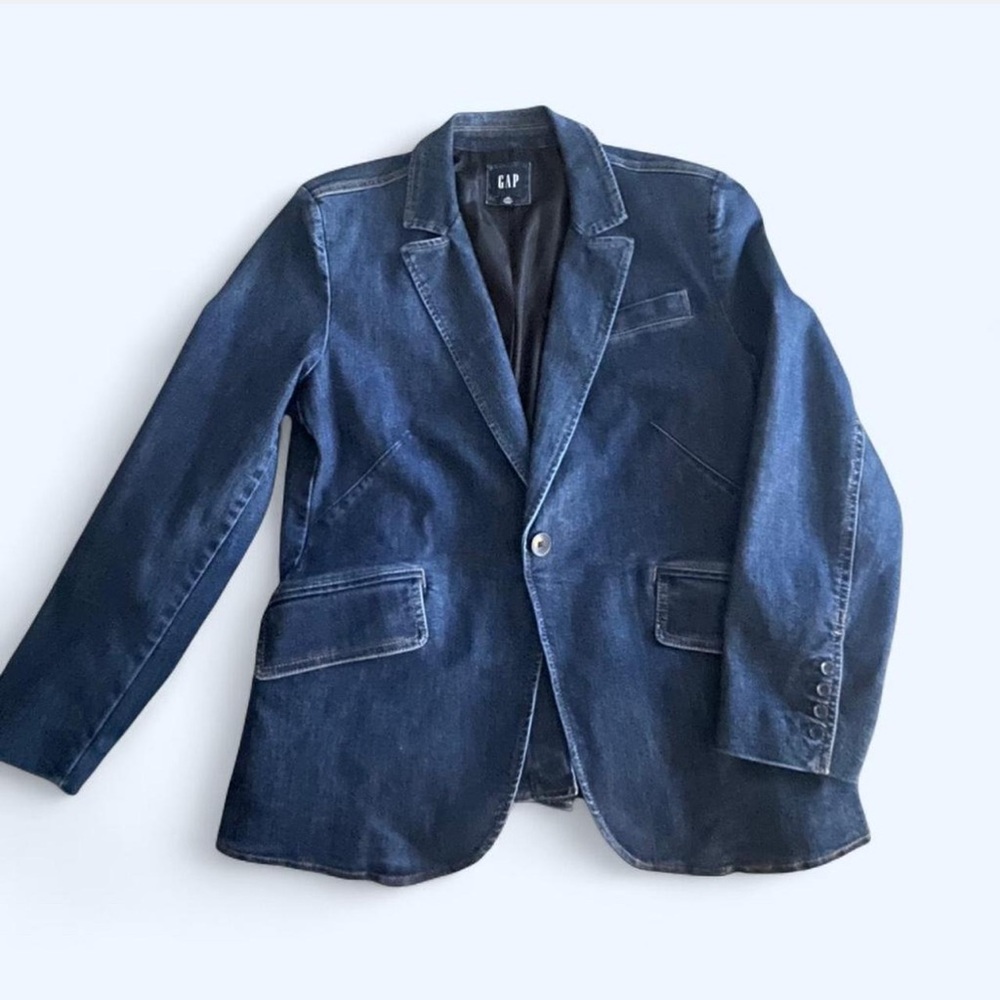 GAP Women’s Denim Blue Blazer “FREE SHIPPING”